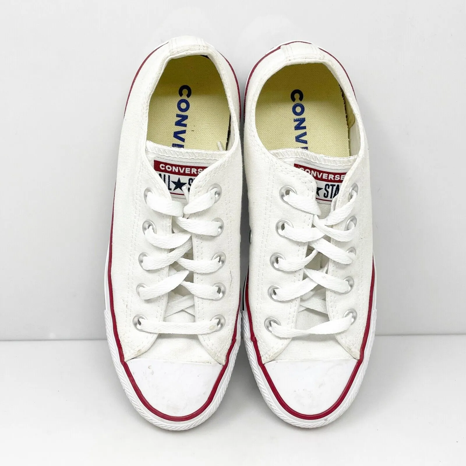 Converse Unisex CT All Star OX M7652 White Casual Shoes Sneakers Size M 4 W 6