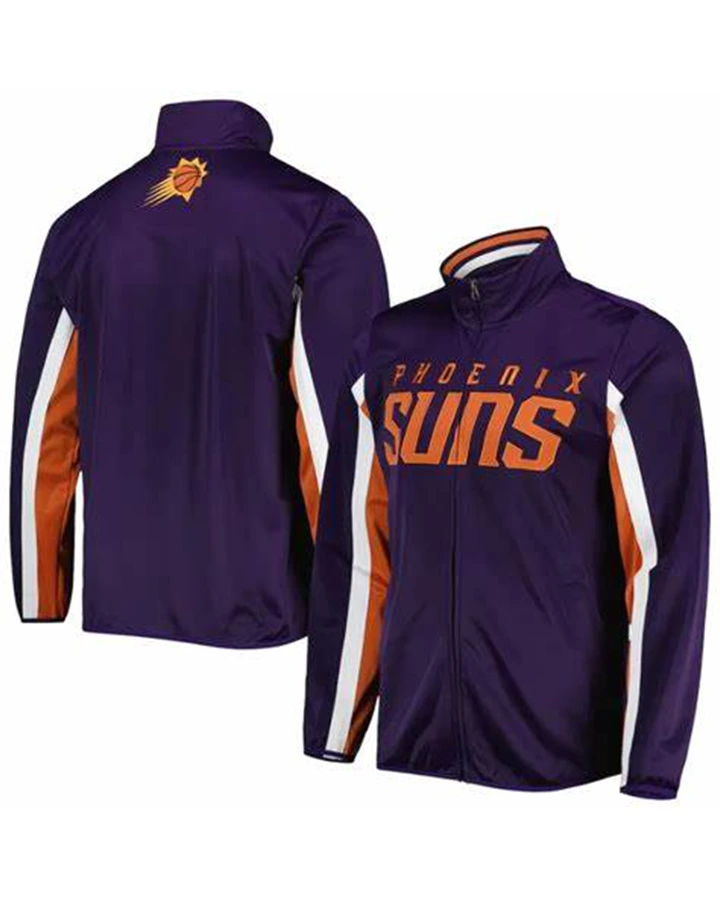 Cormier Phoenix Suns Blue Track Jacket - William Jacket