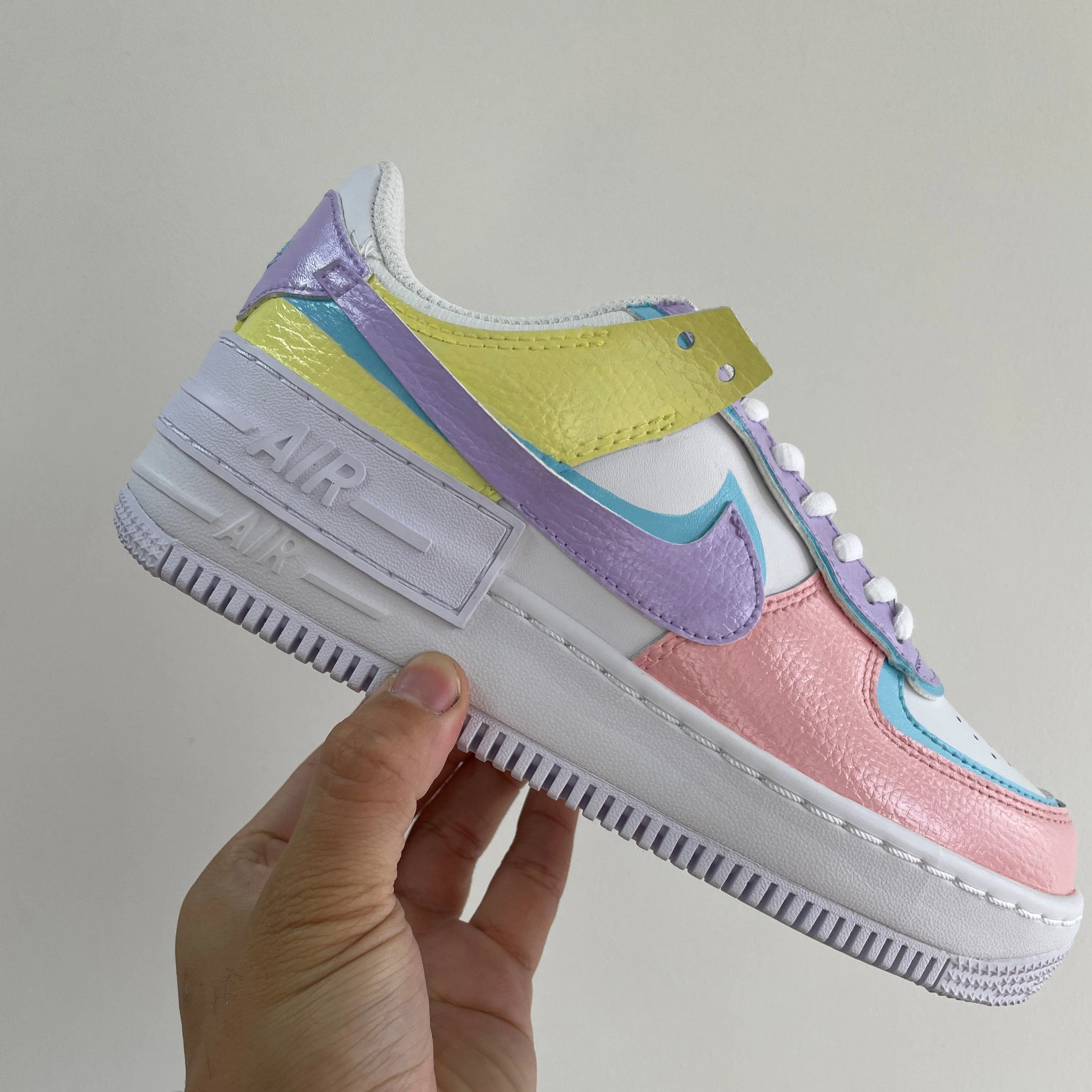 Custom Air Force 1 Shadow Sneakers