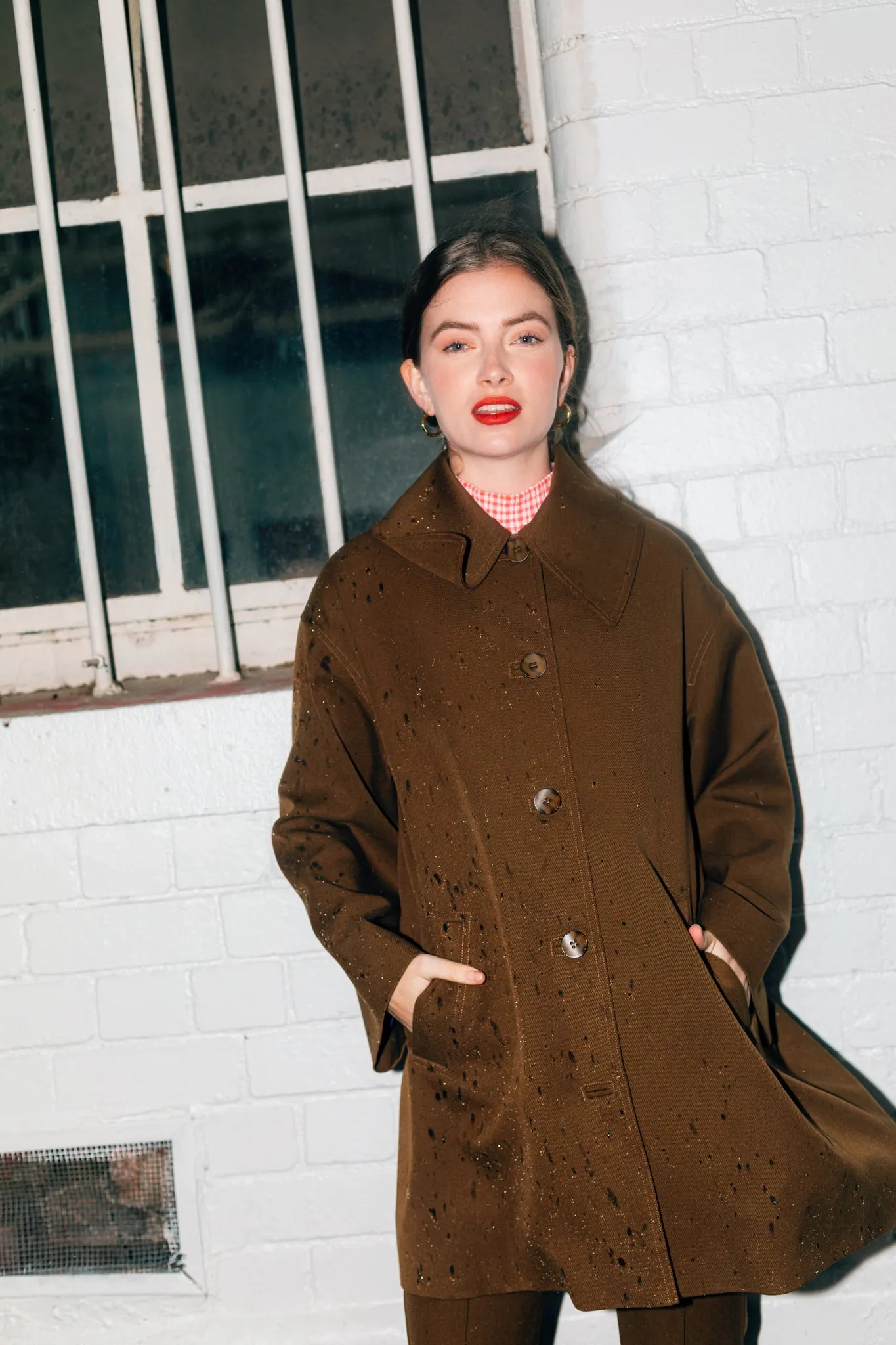 Darmowy Coat Brown