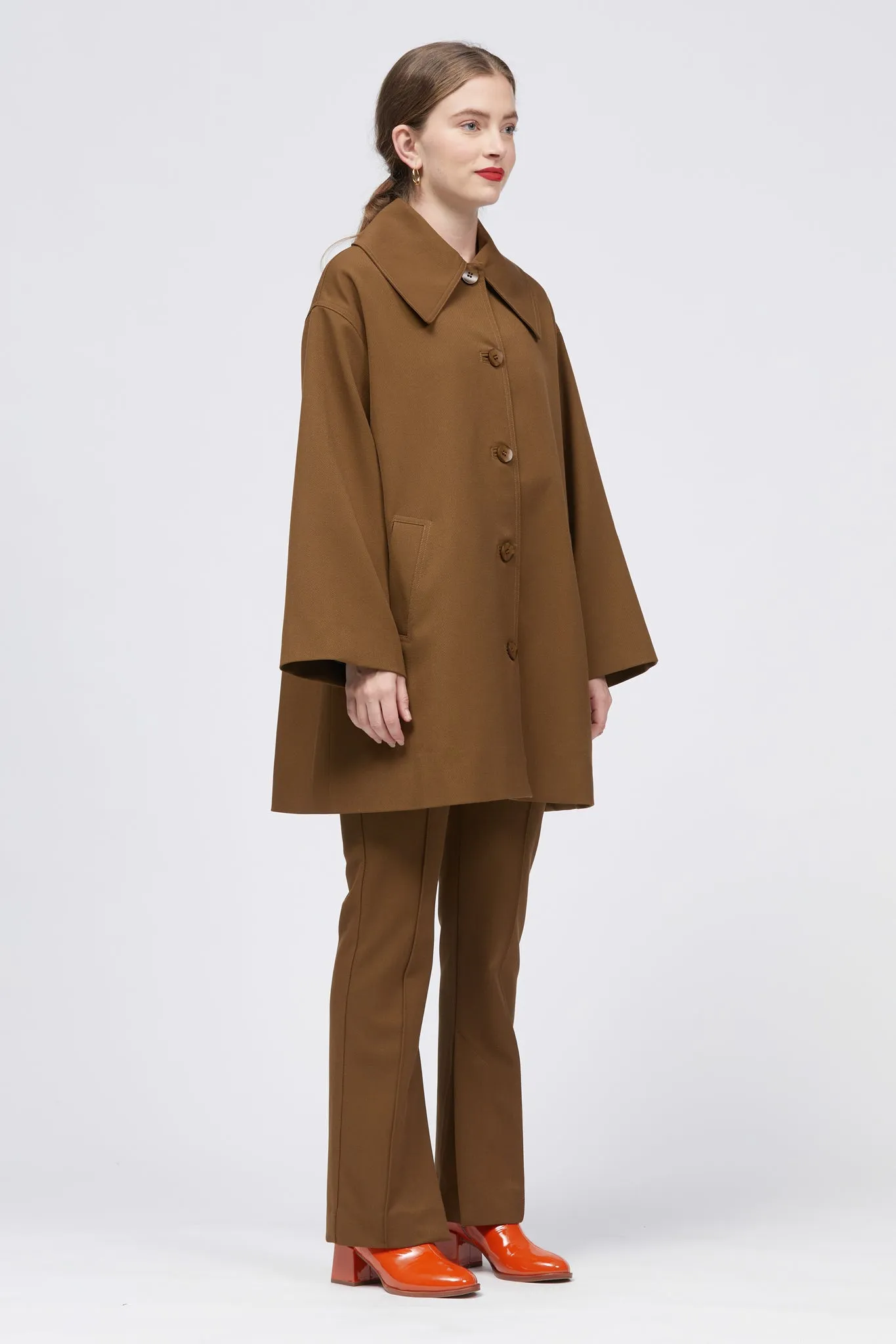 Darmowy Coat Brown