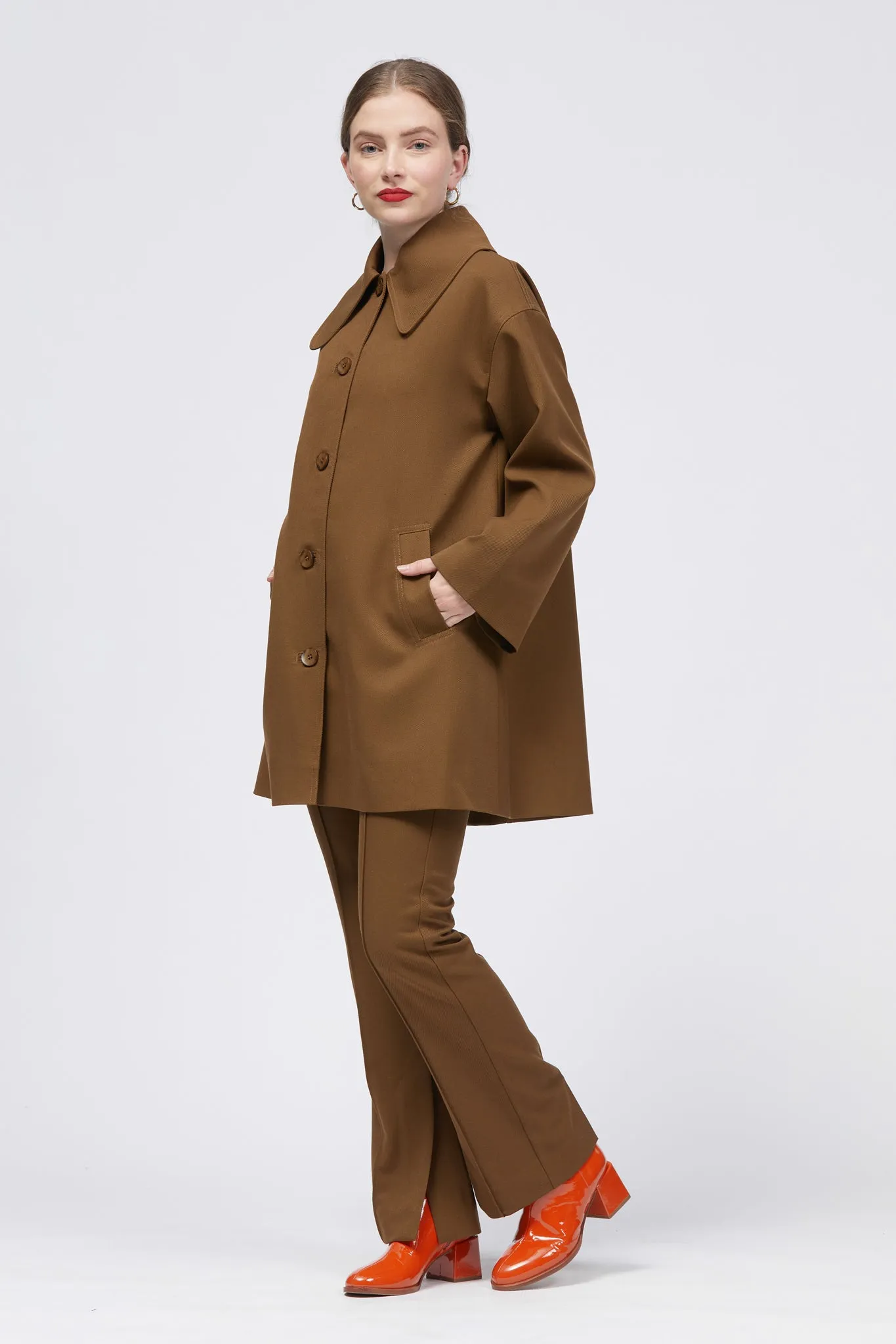 Darmowy Coat Brown