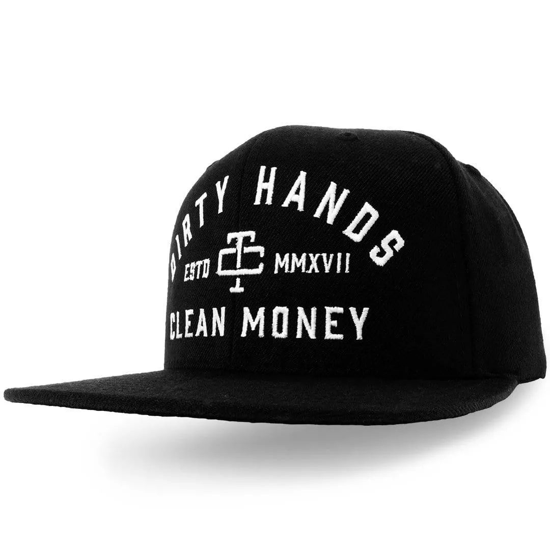 DHCM SNAPBACK MINI HAT, Black