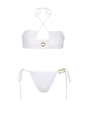 Di Petsa White Sea Nymph Bikini Set