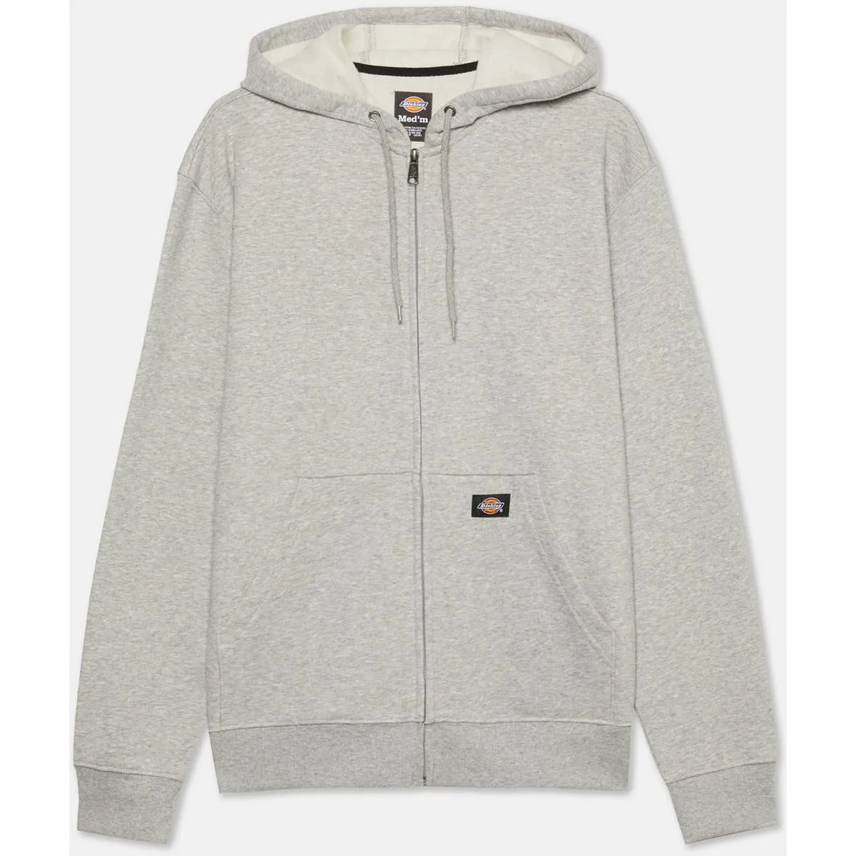 Dickies Everyday Fleece Zip Hoodie Heather Grey