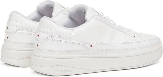 Diesel logo-patch low-top sneakers White