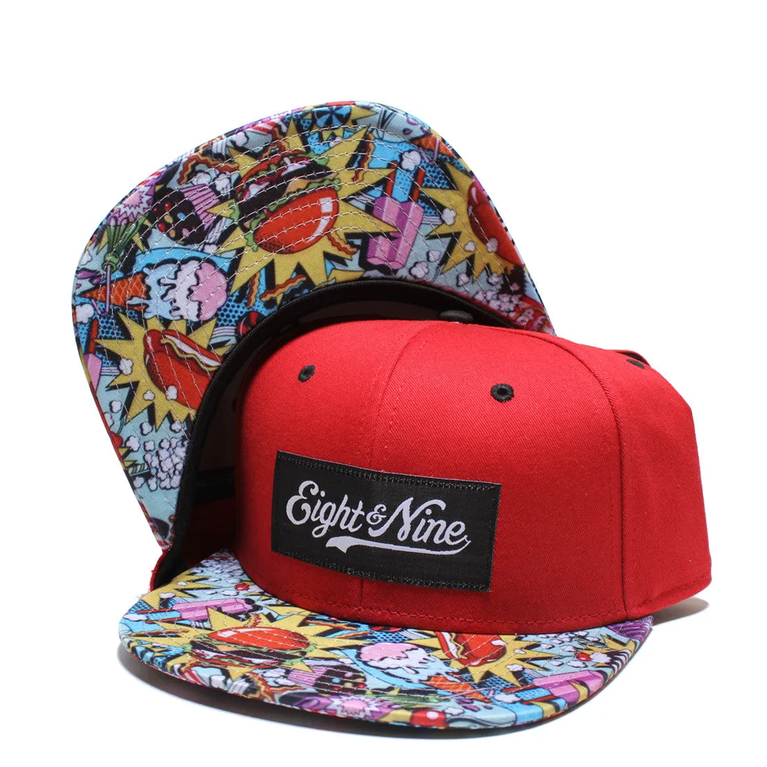 Drive-In Red Strapback Baseball Hat