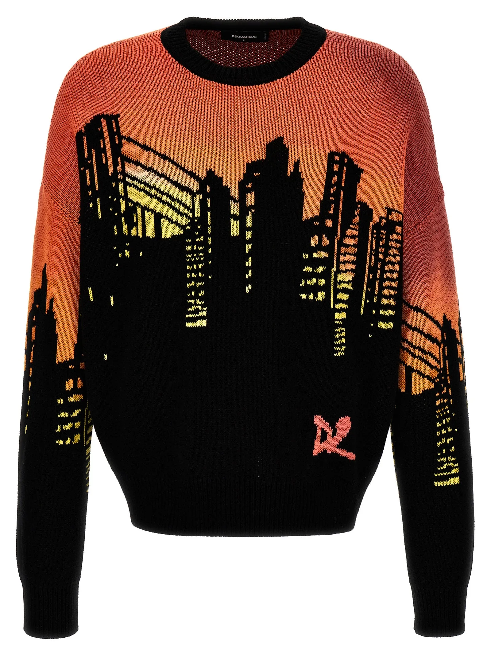 Dsquared2 Intarsia Sweater