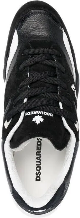 DSQUARED2 logo-print low-top sneakers Black