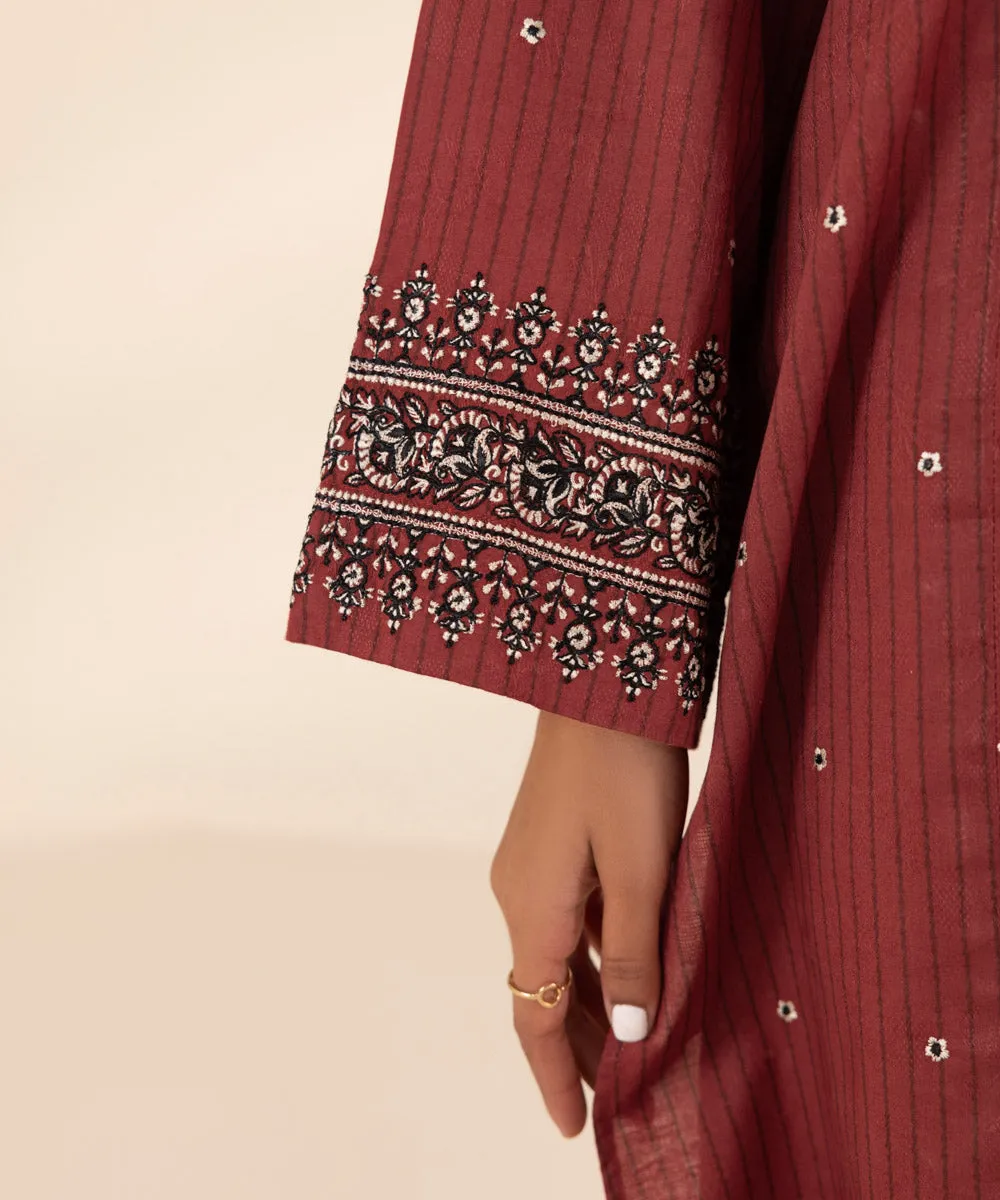 Embroidered Jacquard Shirt