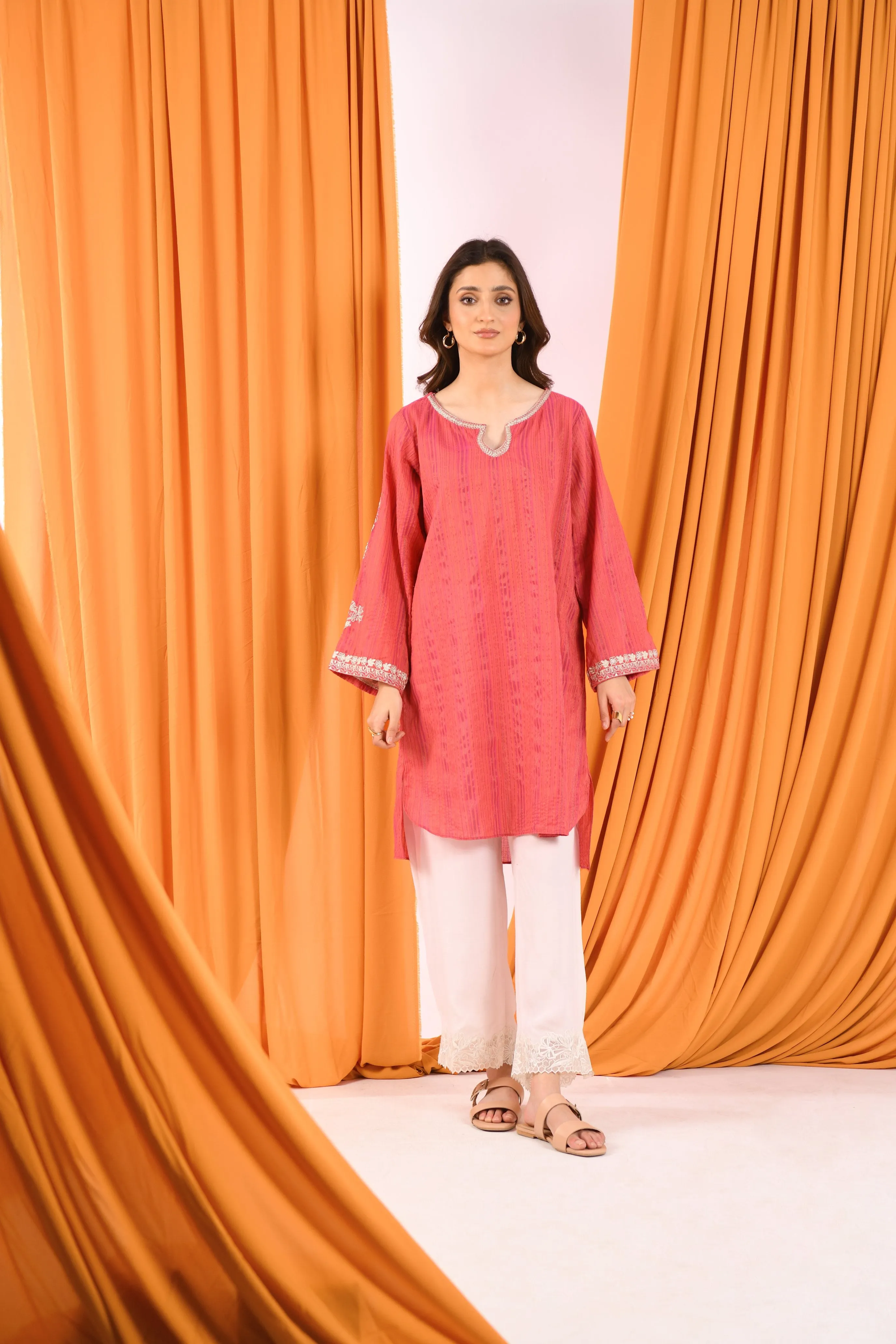 Embroidered Kurta