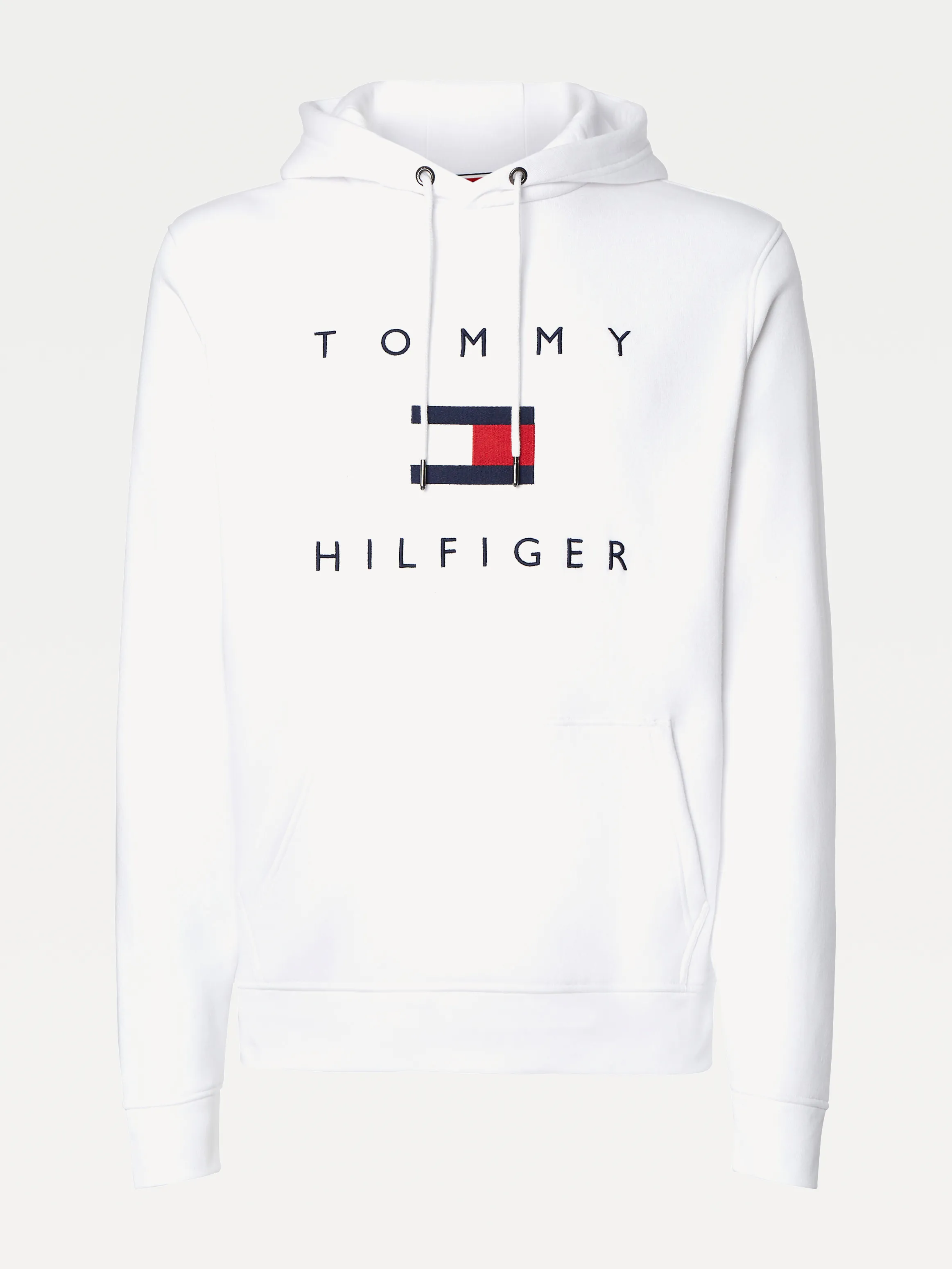 Flag Logo Cotton Blend Hoodie | Sweatshirts & Hoodies | Tommy Hilfiger