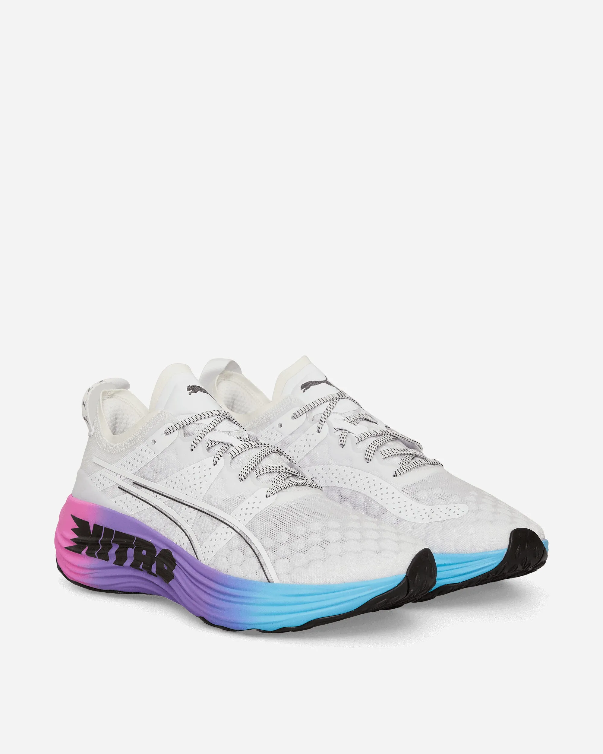 ForeverRUN NITRO Sunset Sneakers White / Luminous Blue