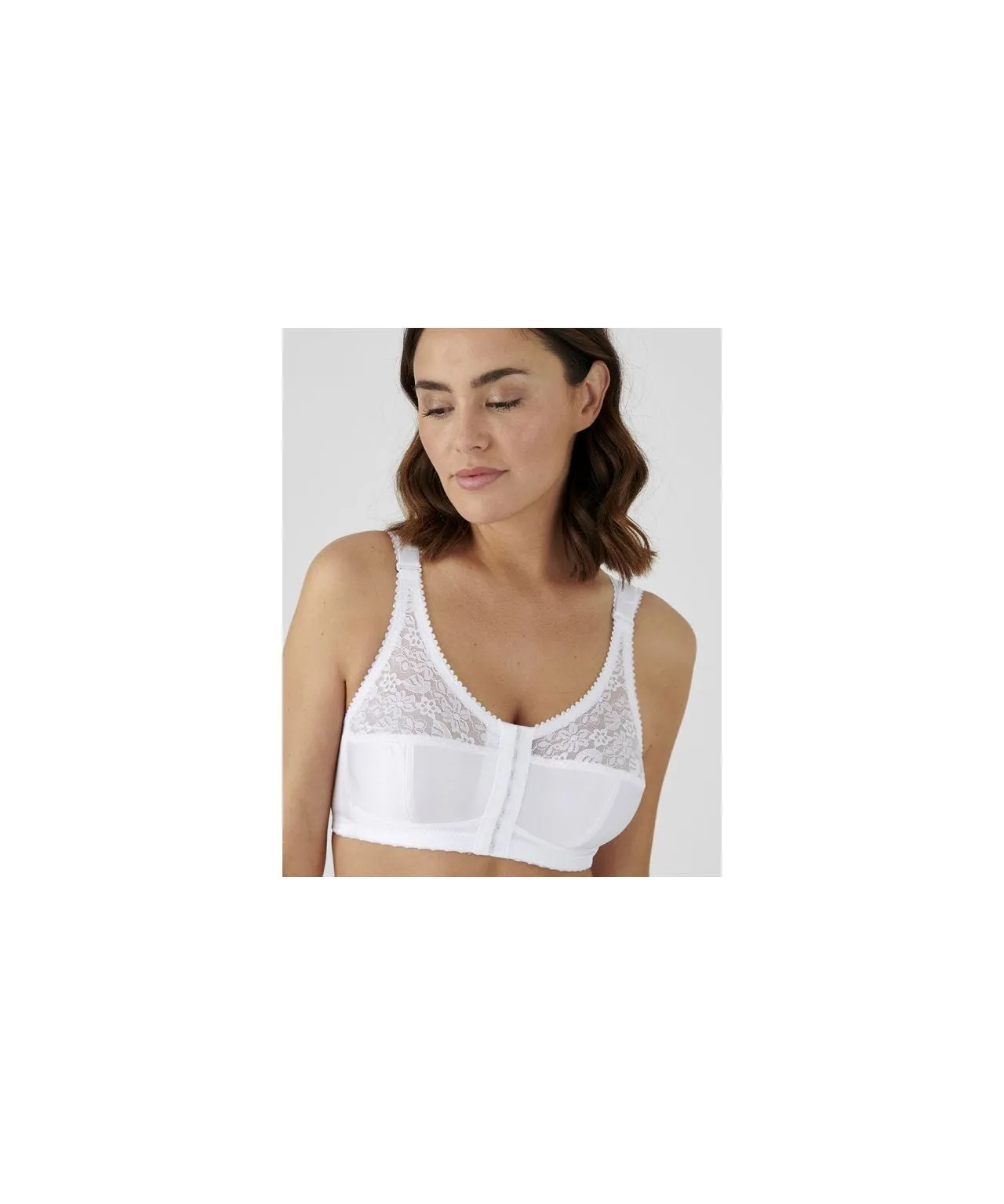 Front-Fastening Support Bra