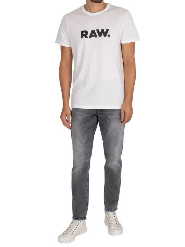 G-Star RAW 3301 Straight Tapered Jeans - Faded Bullit