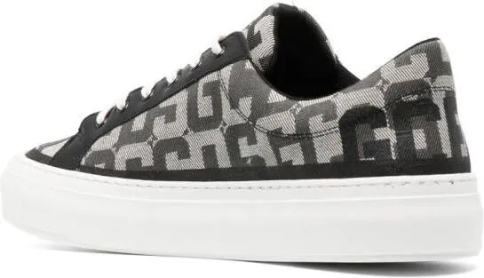 GCDS logo-print low-top sneakers Black