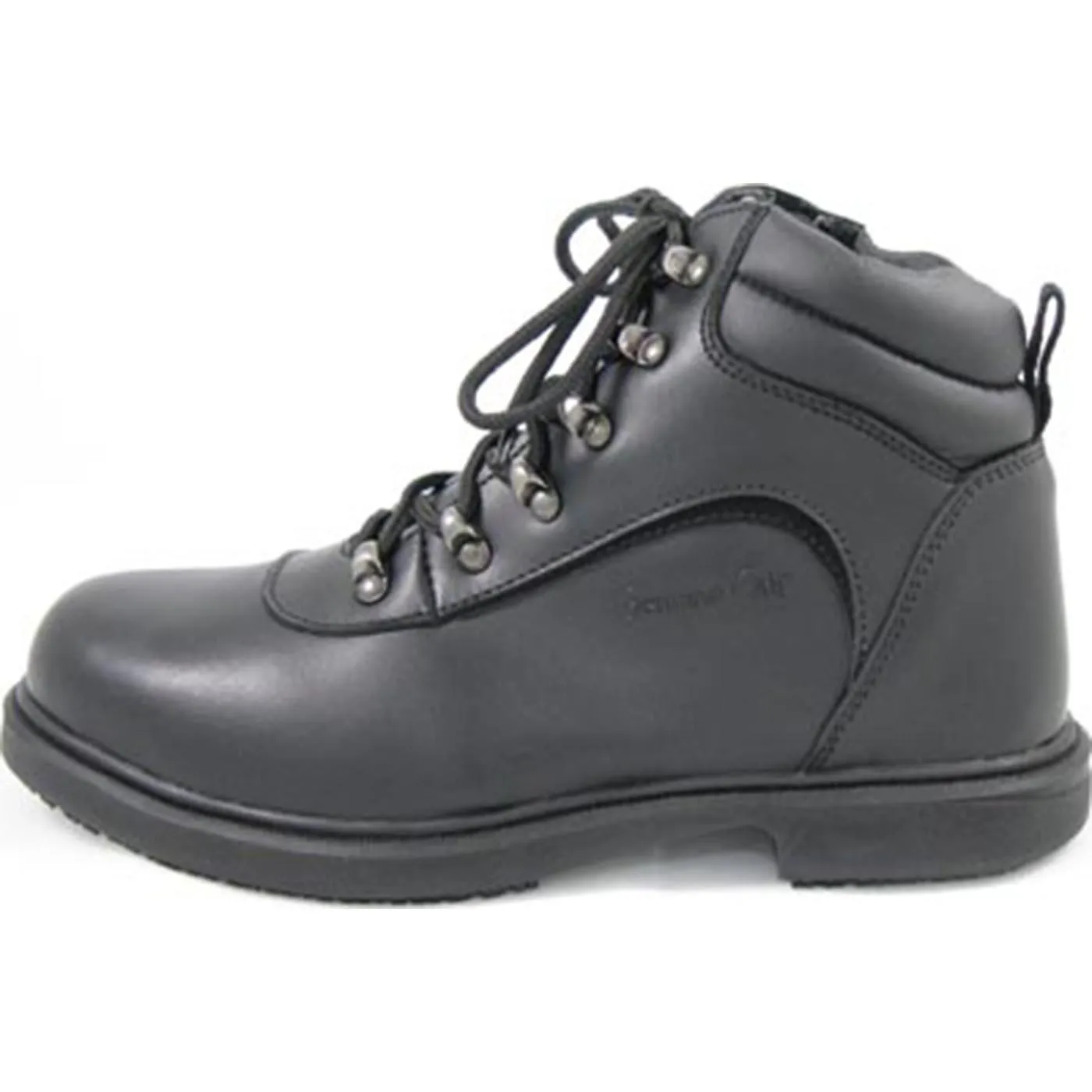 Genuine Grip Slip-Resistant Steel Toe Zipper Boot