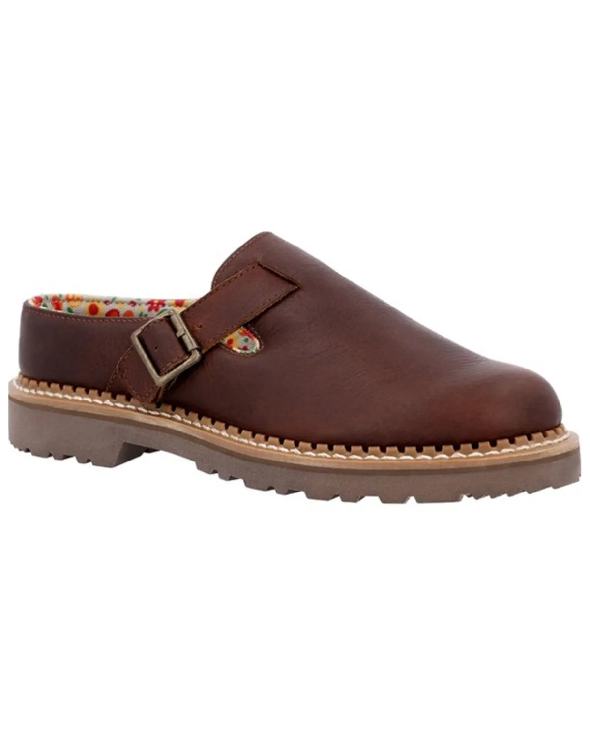 Georgia Boot Women's Buckle Mary Jane Clog