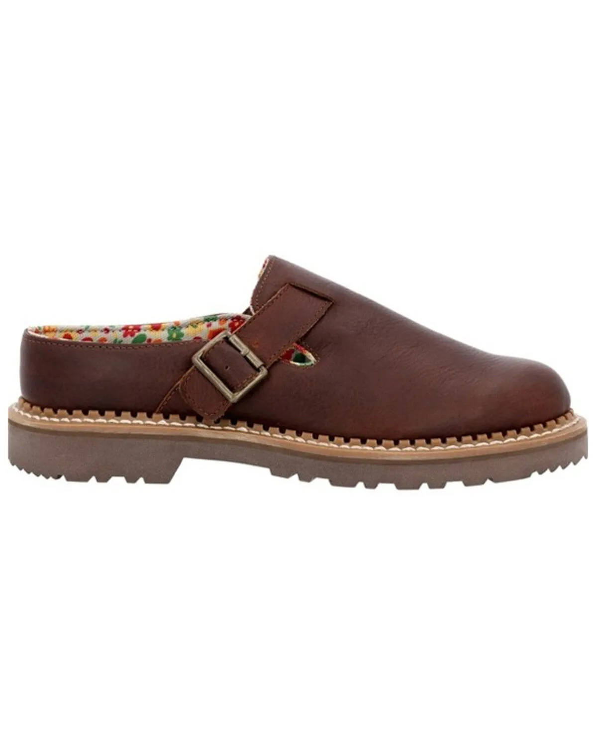 Georgia Boot Women's Buckle Mary Jane Clog