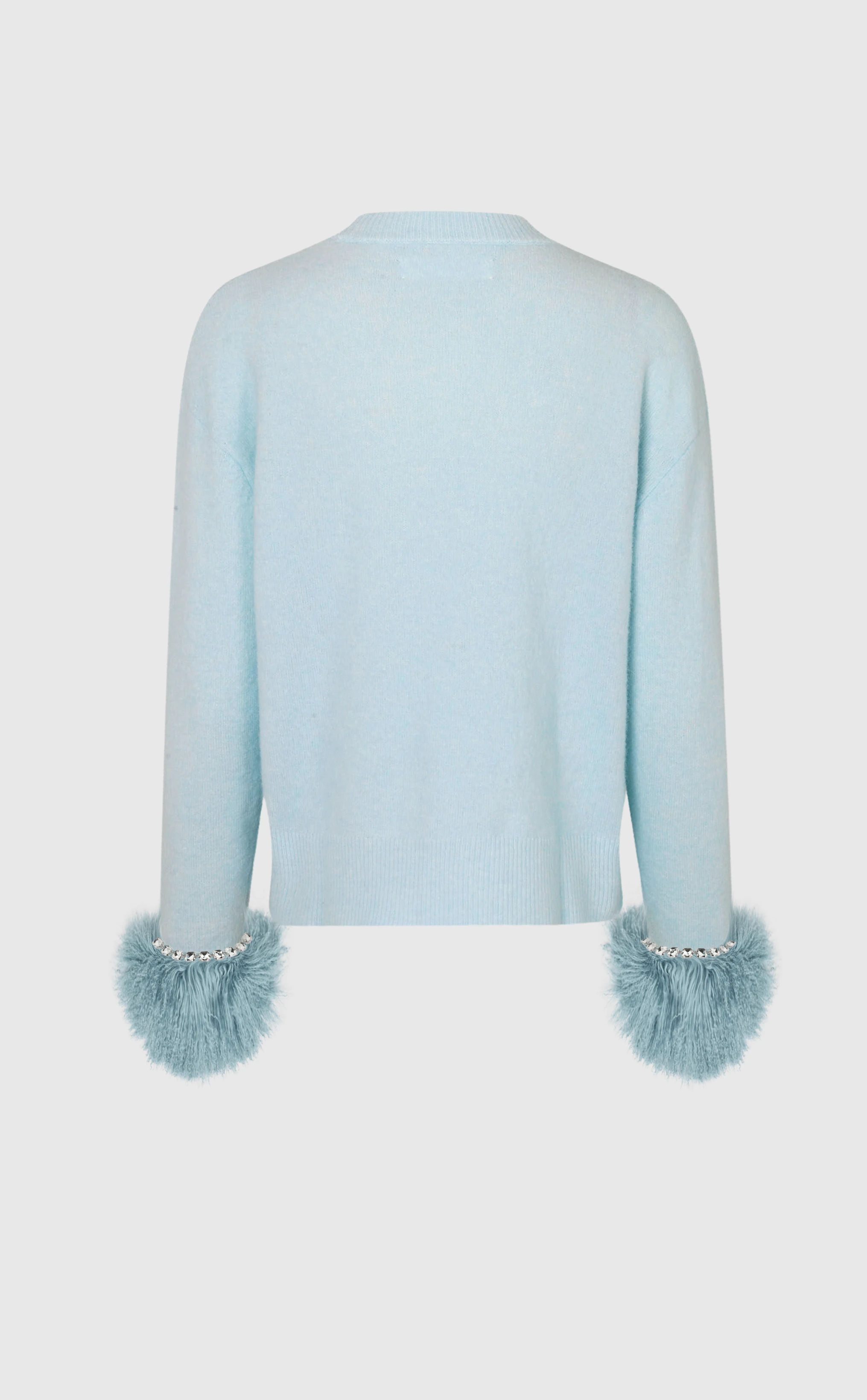 		Gigi Long Sleeve Sweater In Blue	