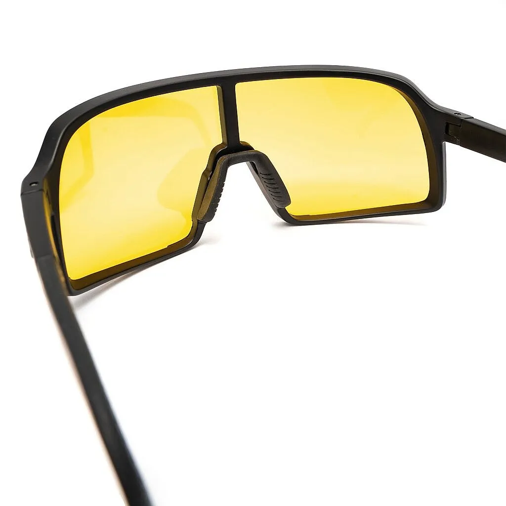 glasses Horsefeathers Magnum Photochromic - Matt Black/Yellow