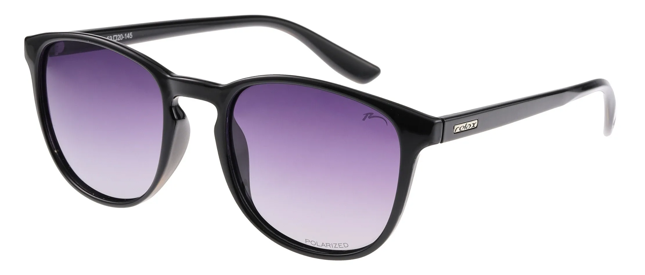 glasses Relax Somerset - R2354A/Gloss Black/Grey/Polarized