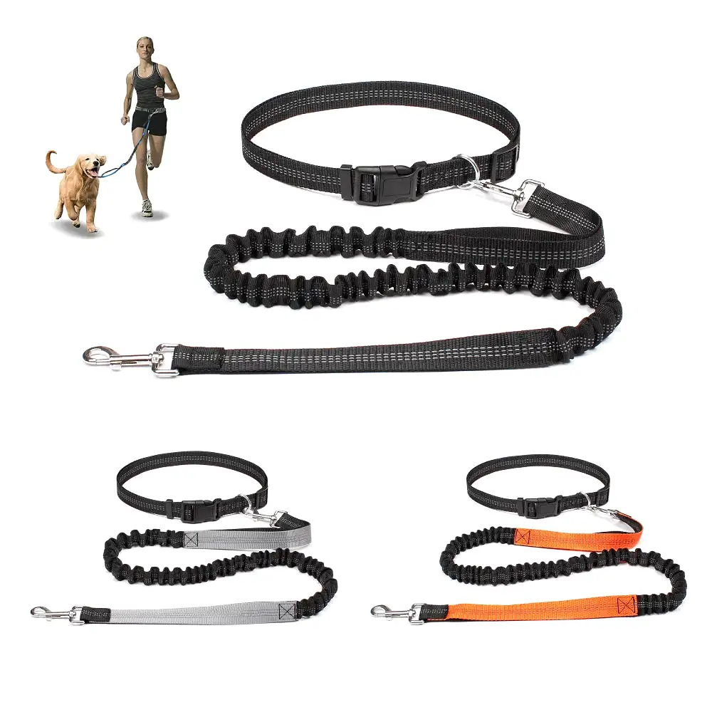 Hands-Free Dog Leash: Walk, Run & Jog with Comfort (Waist Belt & Chest Strap)