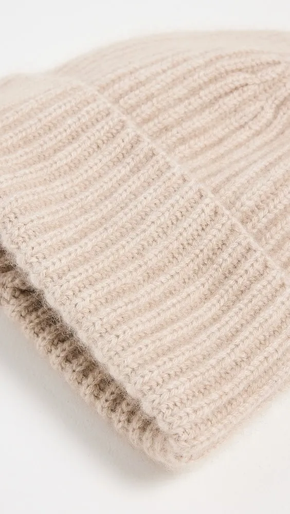 Hat Attack   Cashmere Rib Beanie 