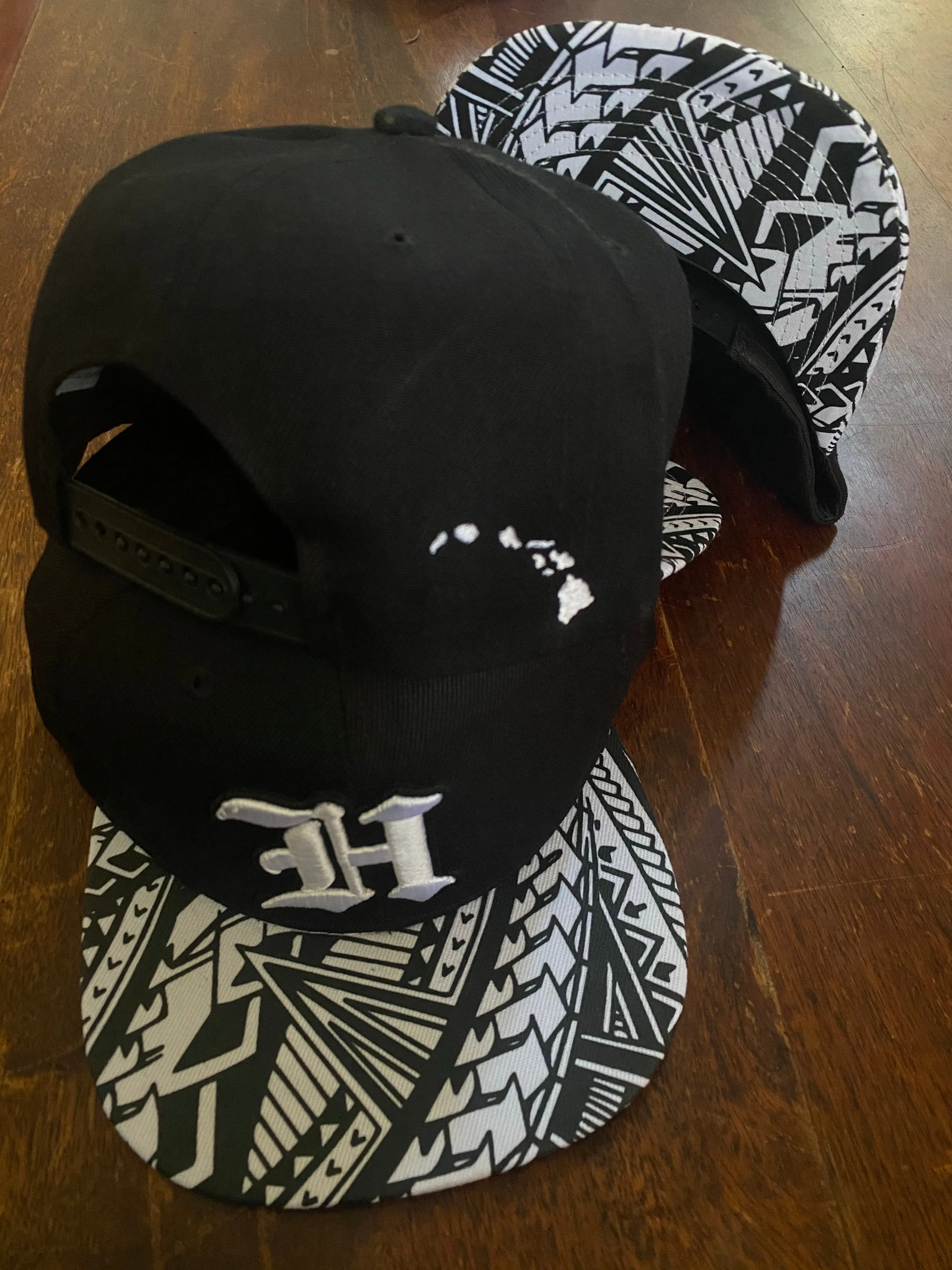 Hawaii H Tribal Brim LIMITED Hat