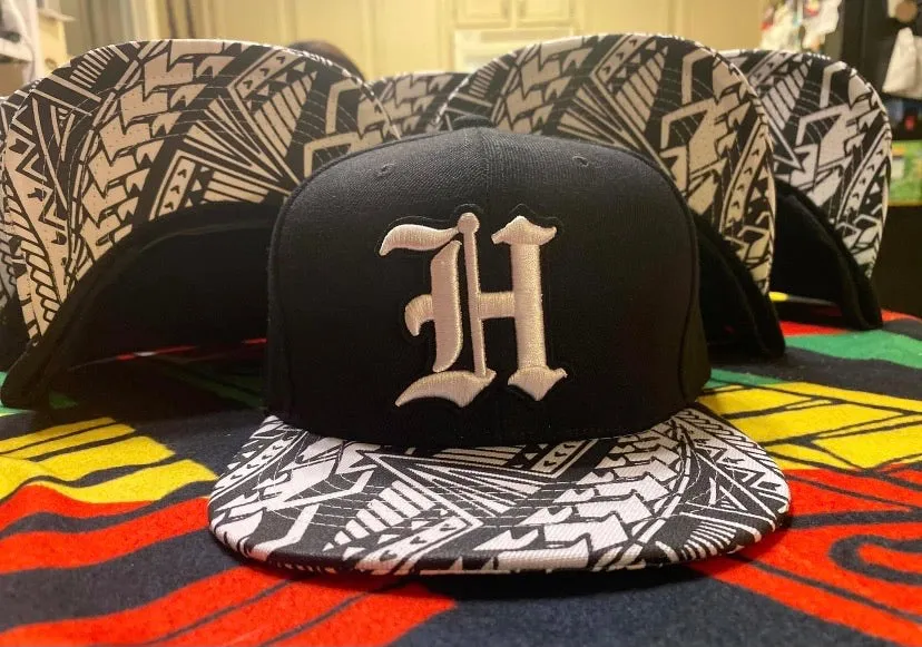 Hawaii H Tribal Brim LIMITED Hat