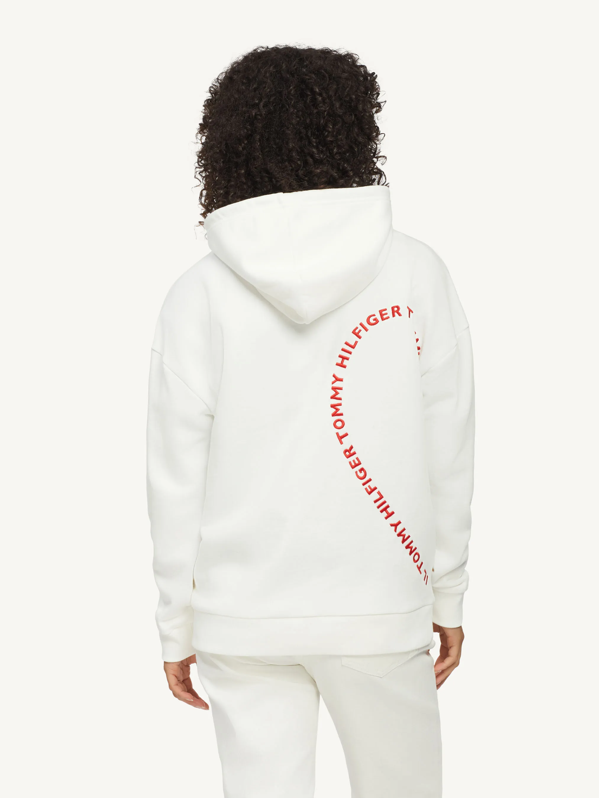 Heart Print Relaxed Fit Hoodie | Sweatshirts & Hoodies | Tommy Hilfiger