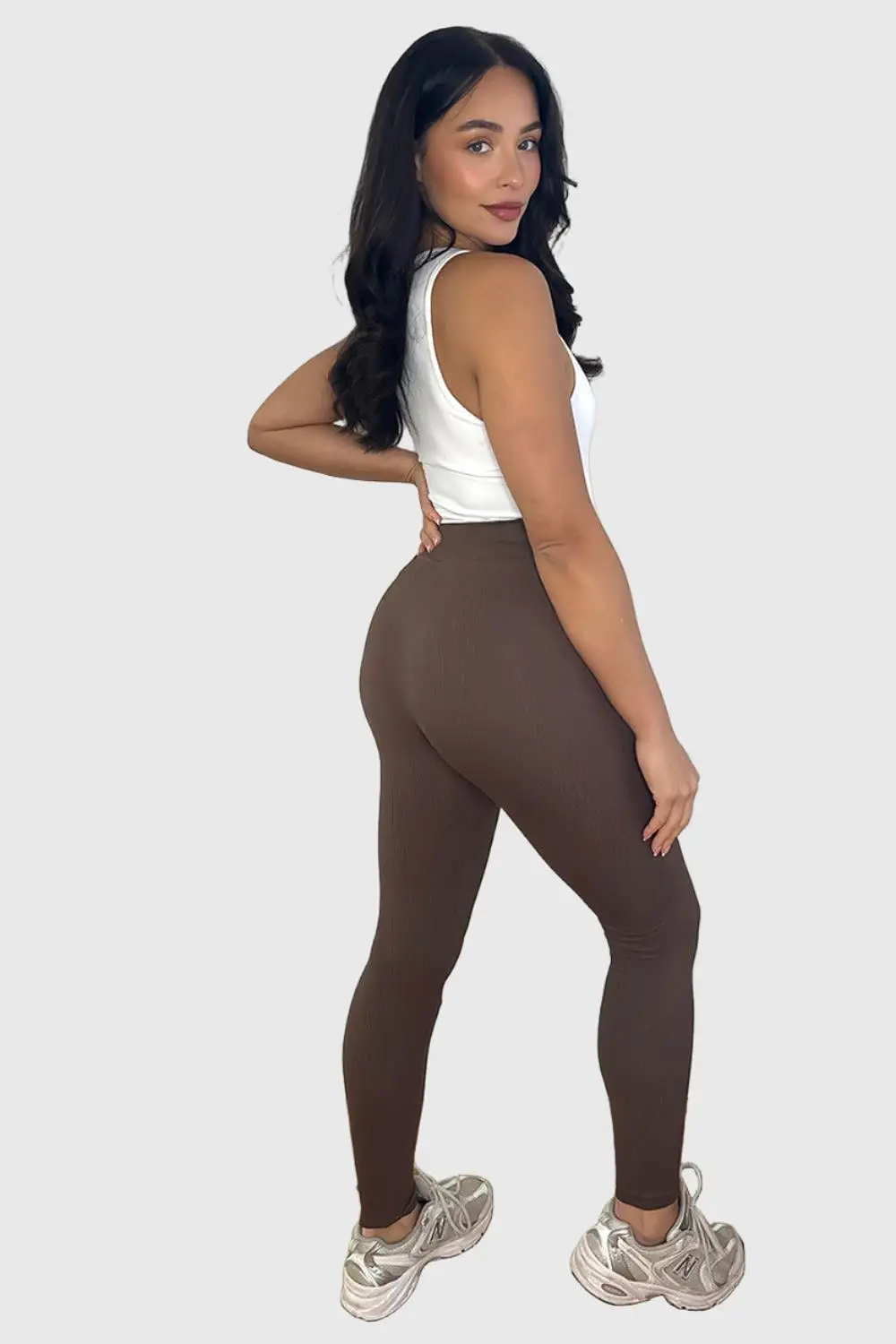 High Waist Wide Band Stretchy Leggings