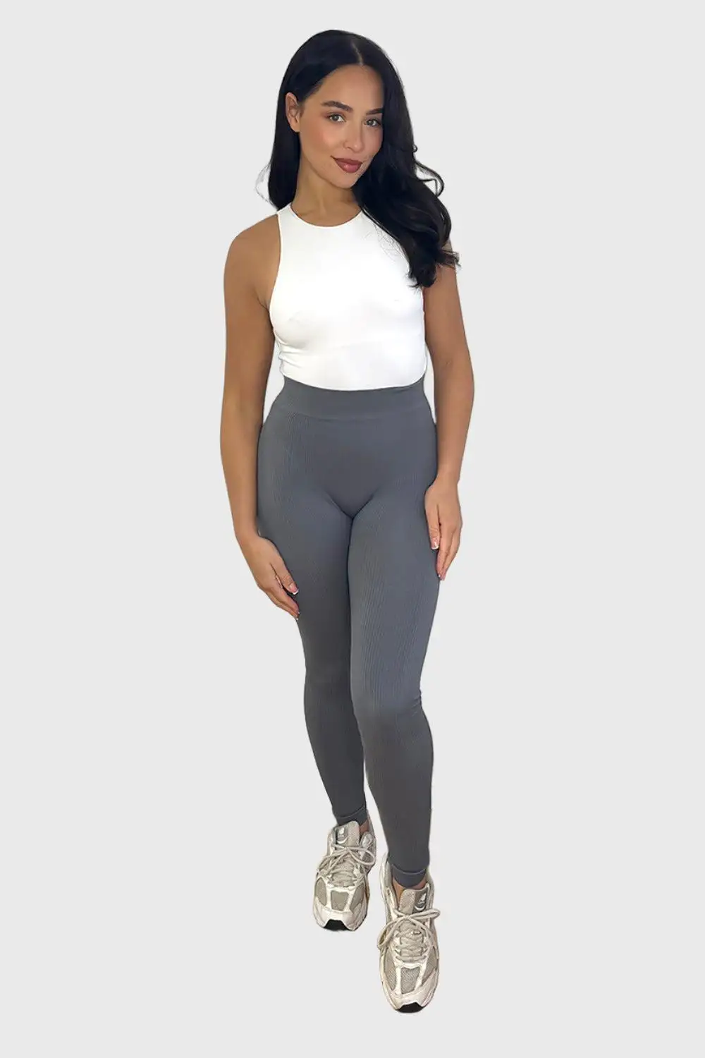 High Waist Wide Band Stretchy Leggings