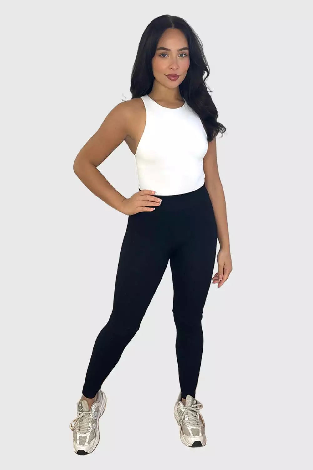 High Waist Wide Band Stretchy Leggings