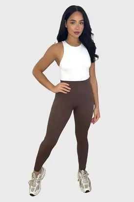 High Waist Wide Band Stretchy Leggings