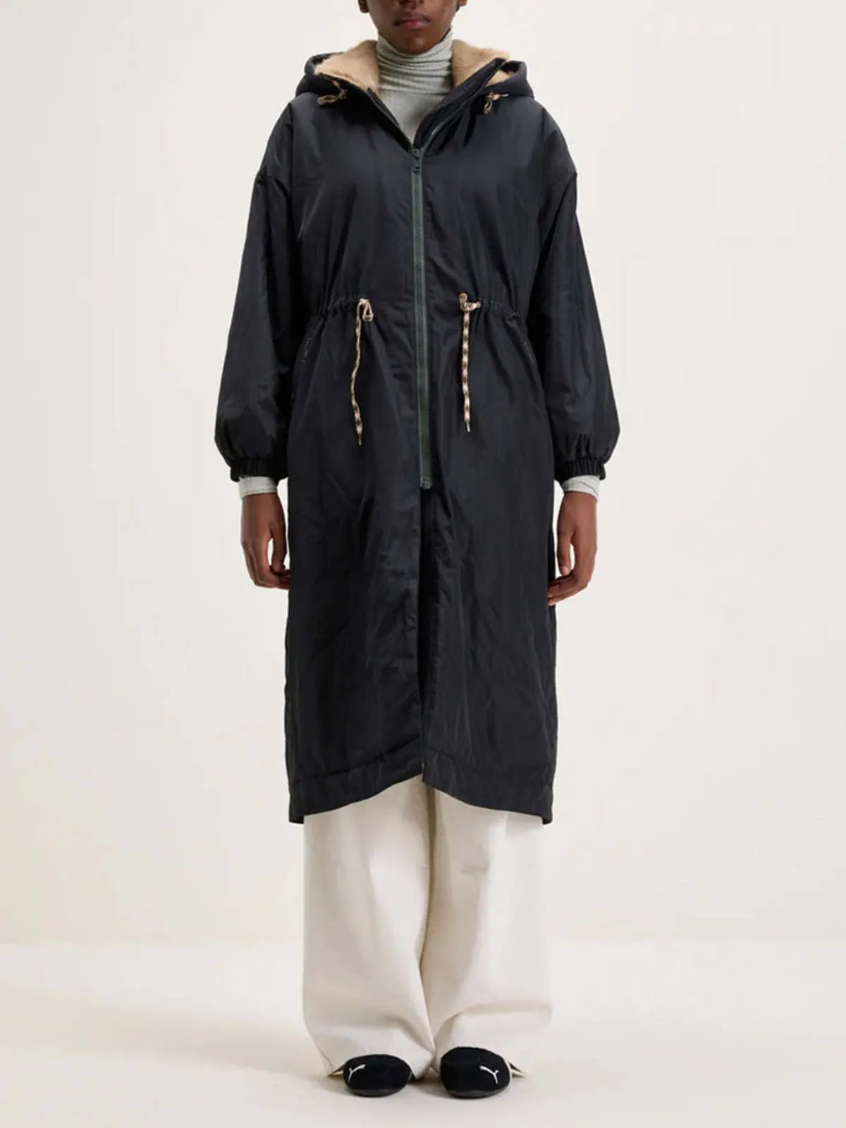 Hosfo Coat - Navy