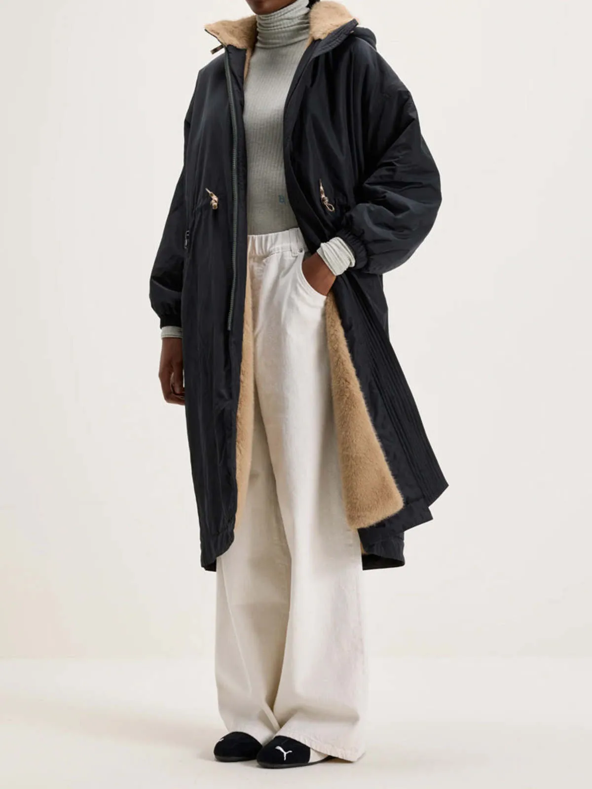 Hosfo Coat - Navy