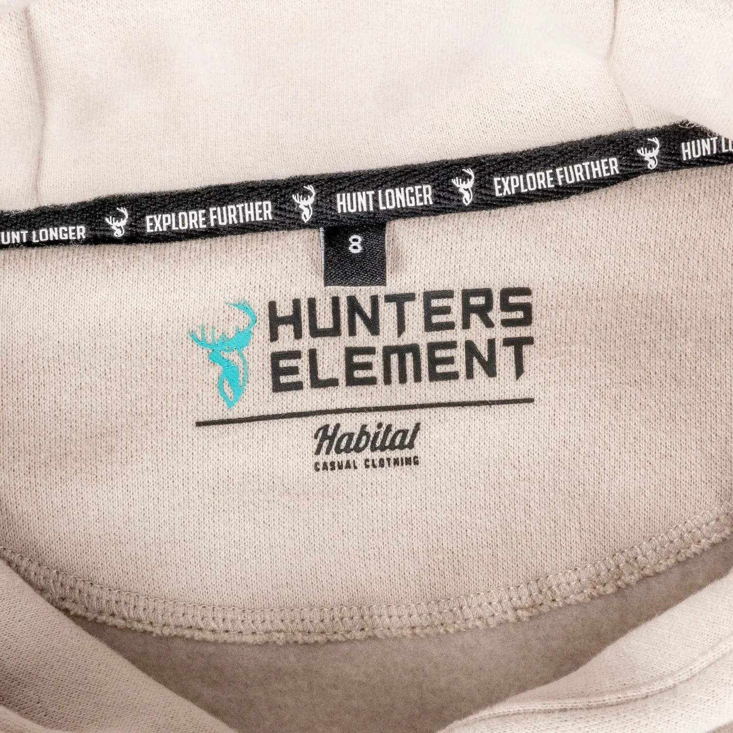 HUNTERS ELEMENT LADIES ALPHA STAG HOODIE (OAT)