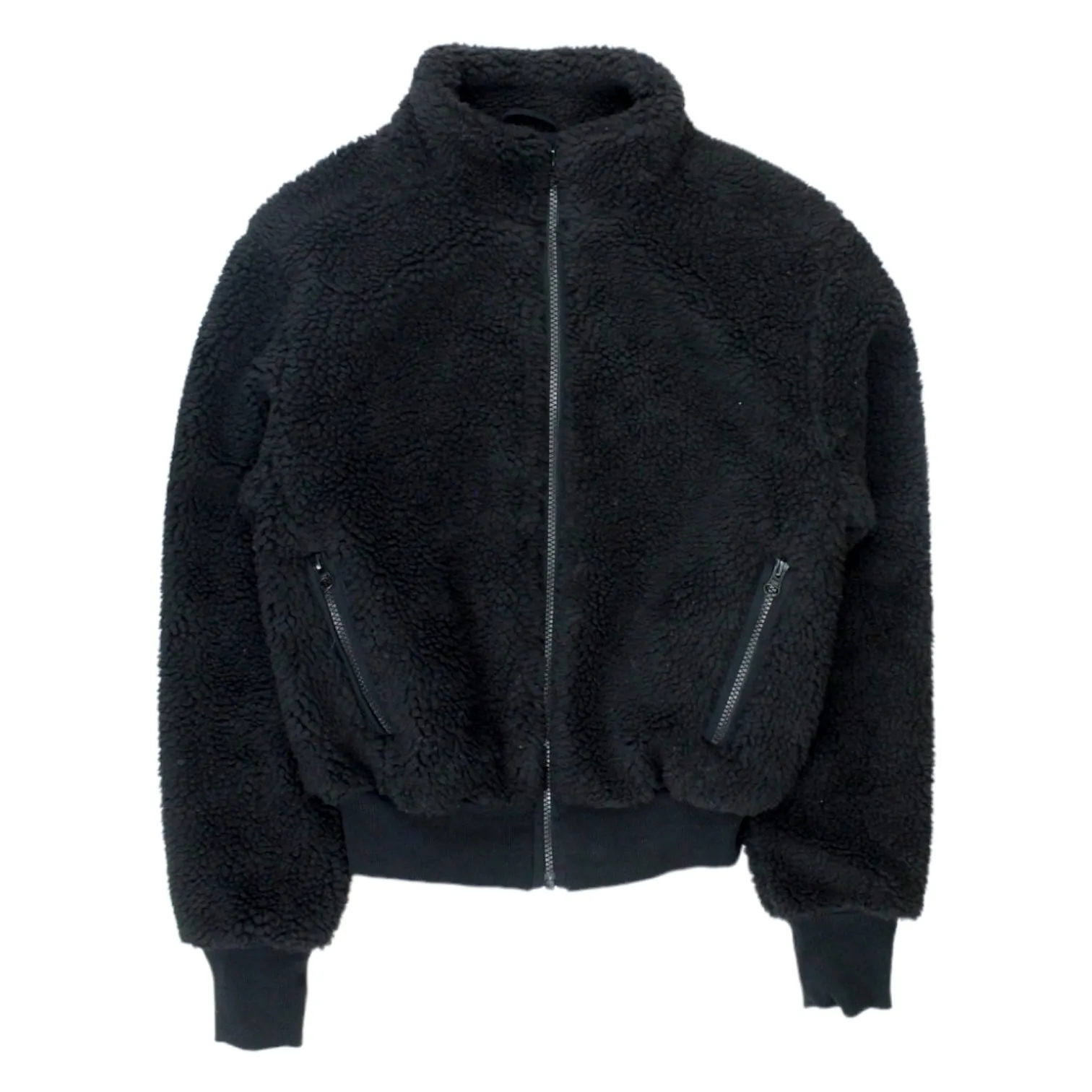 Hush Black Teddy Bomber Jacket