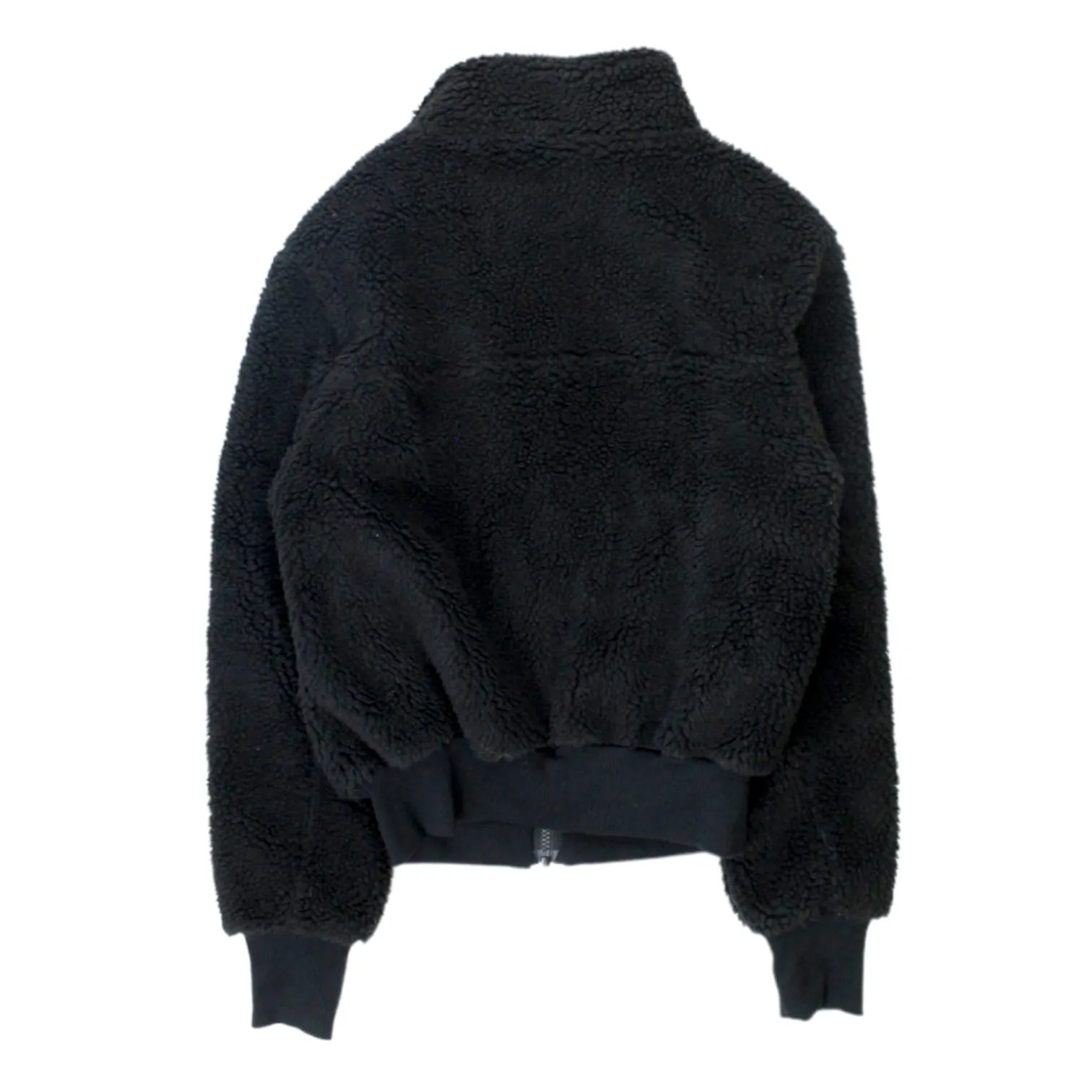 Hush Black Teddy Bomber Jacket