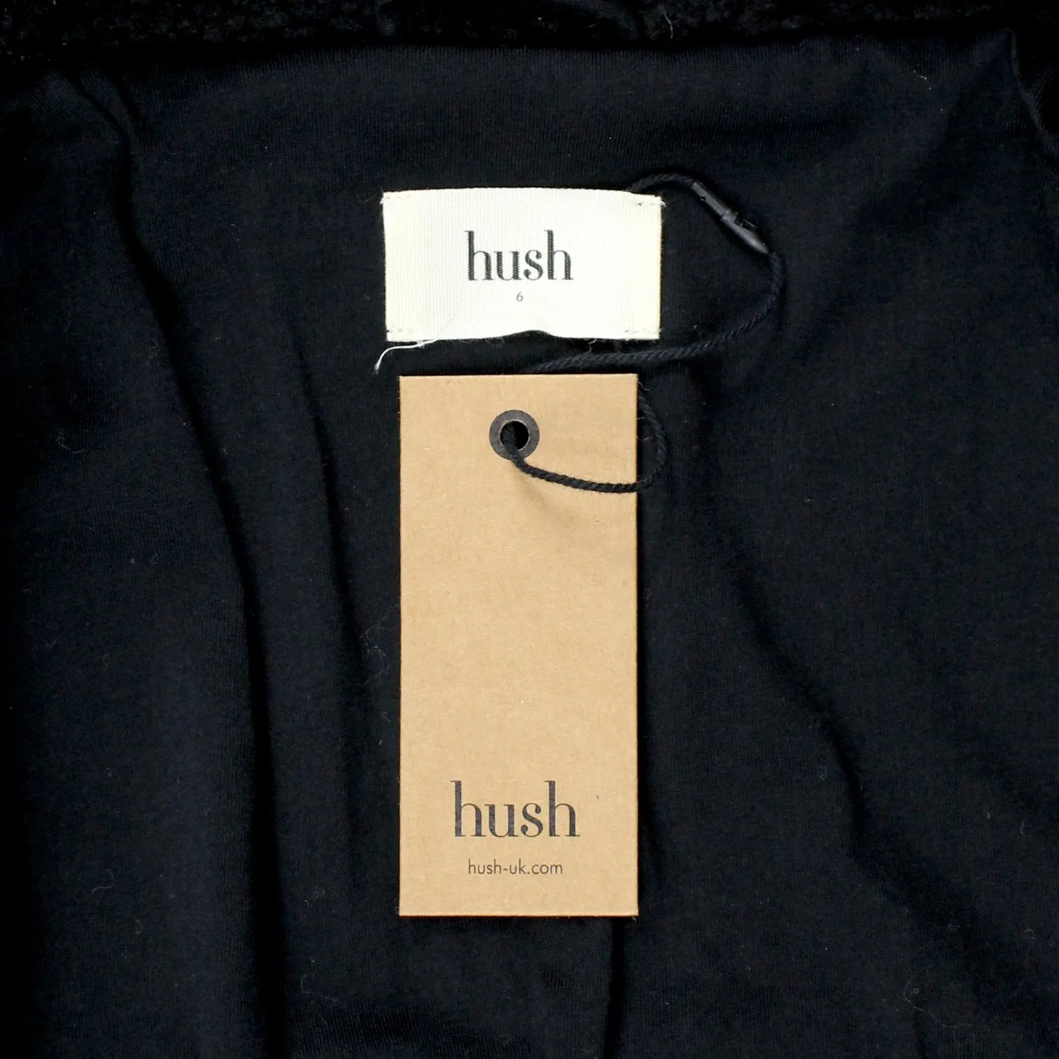 Hush Black Teddy Bomber Jacket