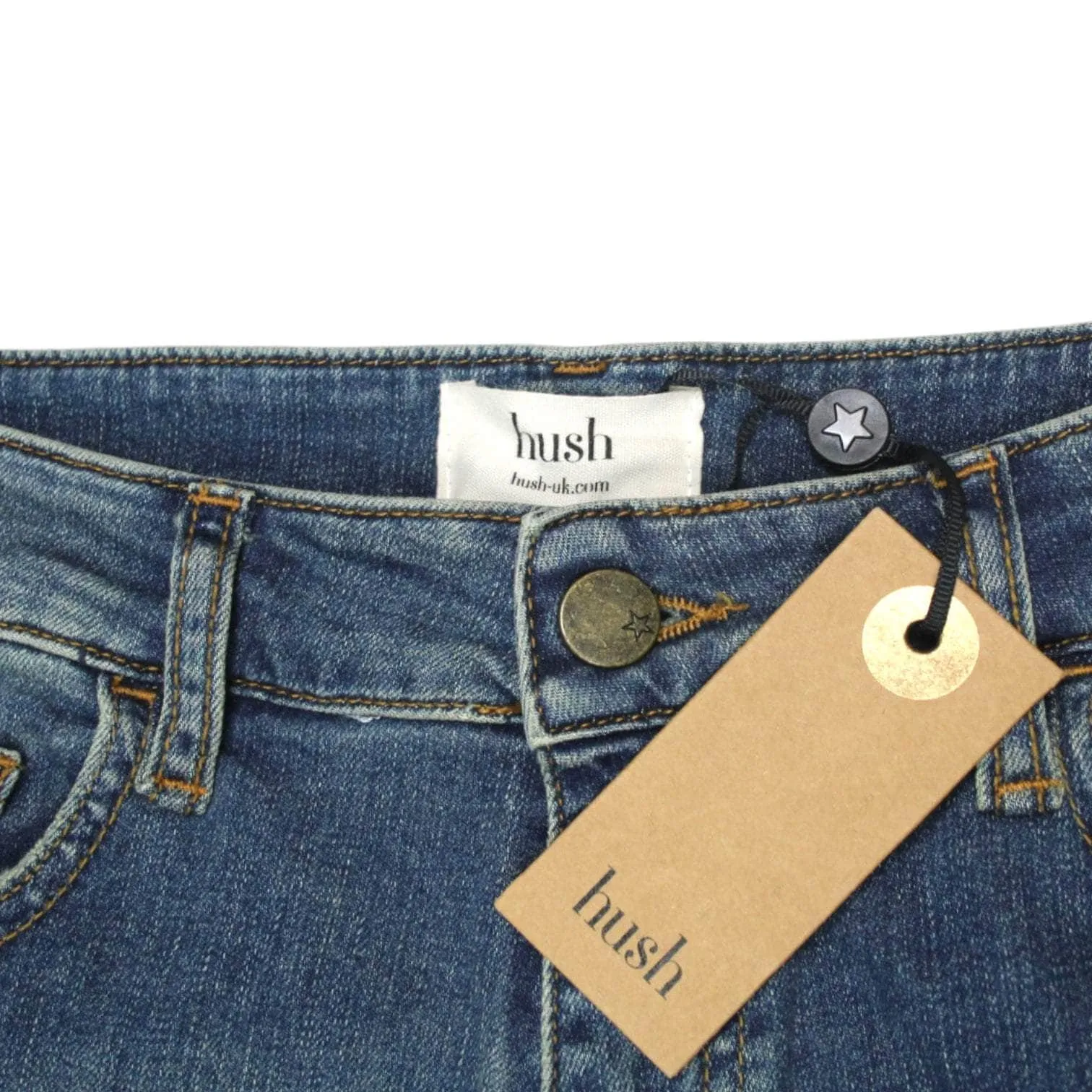 Hush Blue Vintage Agnes Slim Jeans