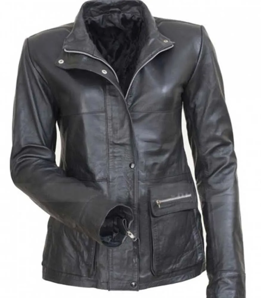 I AM LEGEND (ANNA MONTEZ) ALICE BRAGA BLACK JACKET