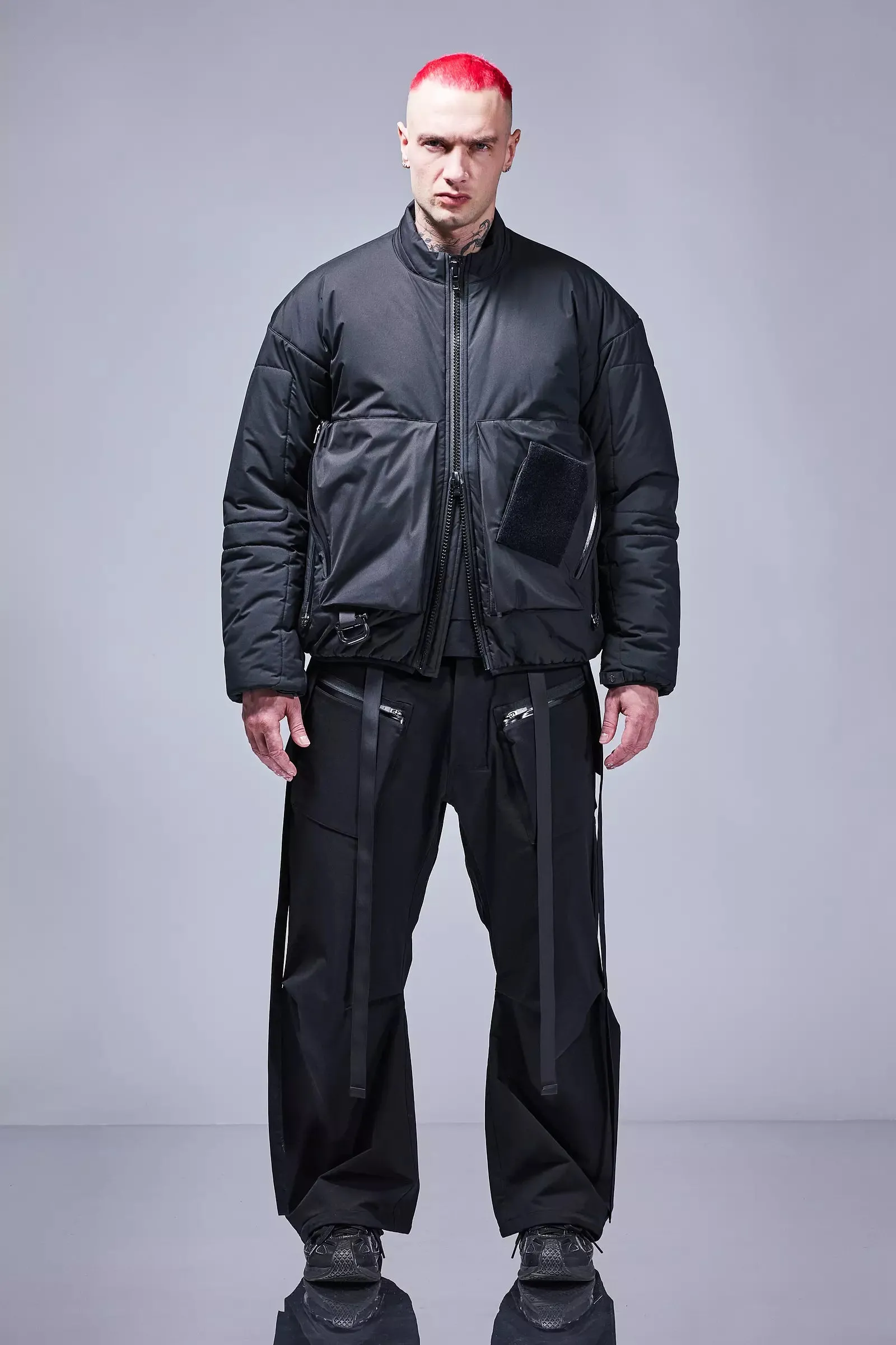 J91A-WS Windstopper PrimaLoft Modular Jacket - Black/Black