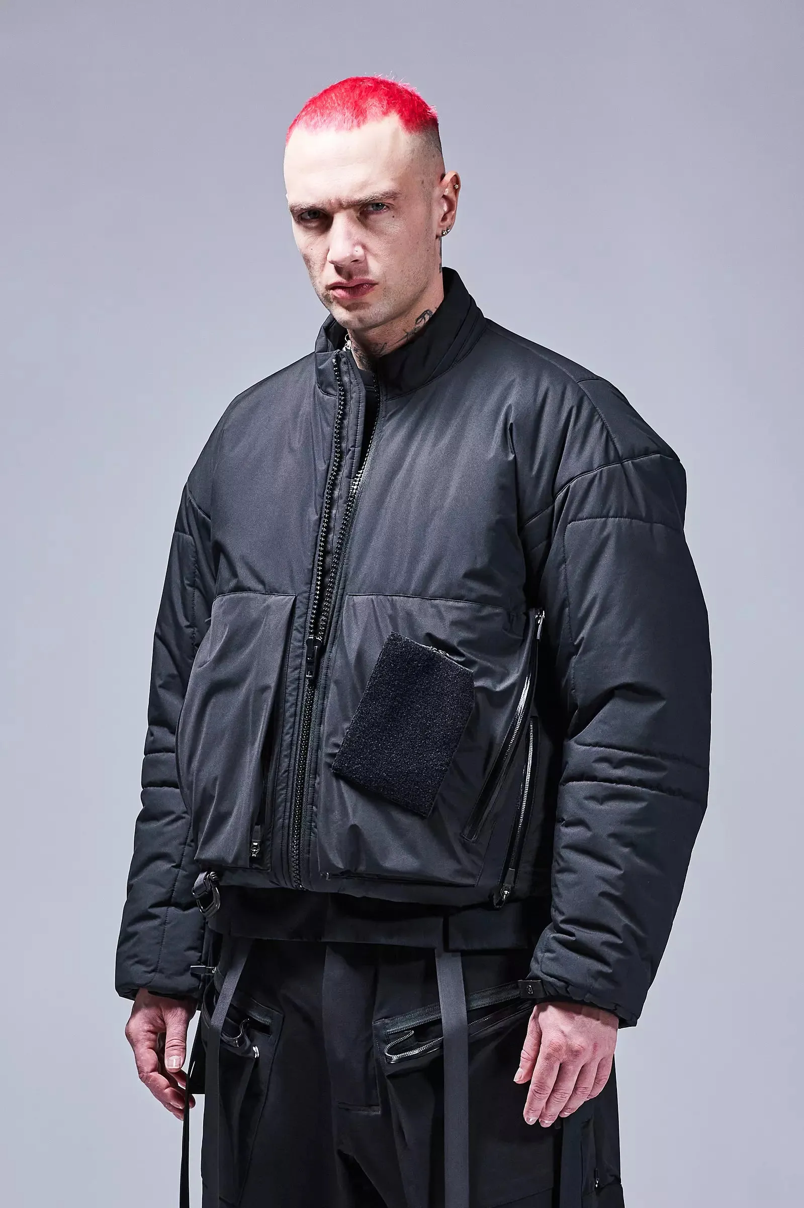 J91A-WS Windstopper PrimaLoft Modular Jacket - Black/Black