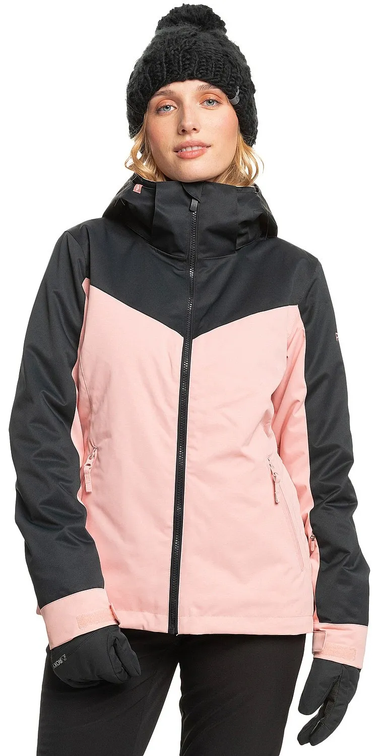 jacket Roxy Free Jet Block - MGD0/Mellow Rose - women´s