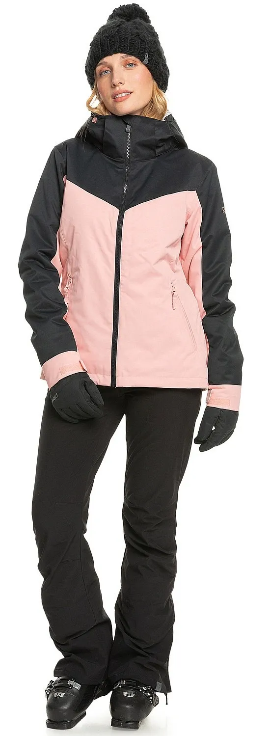 jacket Roxy Free Jet Block - MGD0/Mellow Rose - women´s