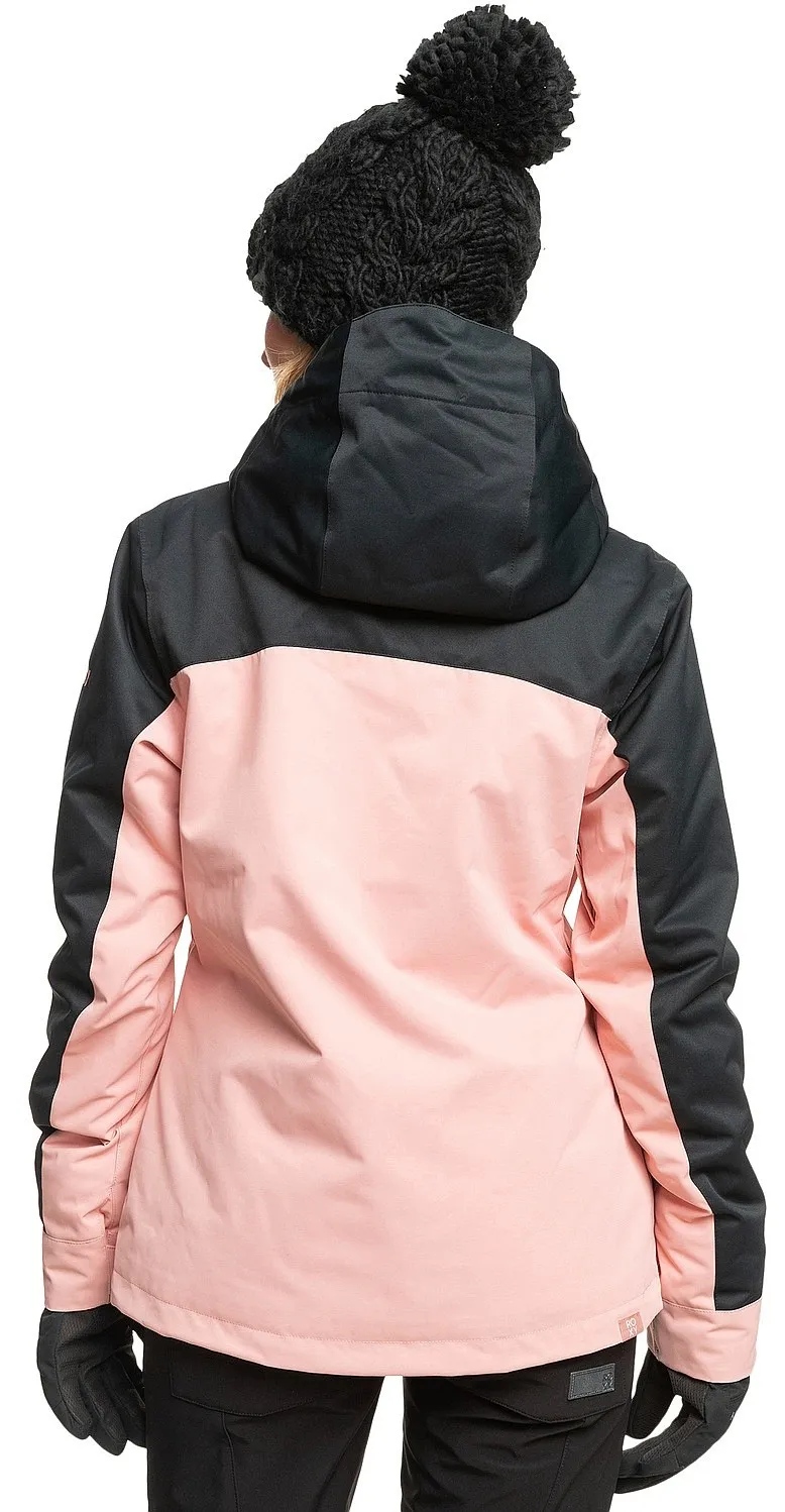 jacket Roxy Free Jet Block - MGD0/Mellow Rose - women´s