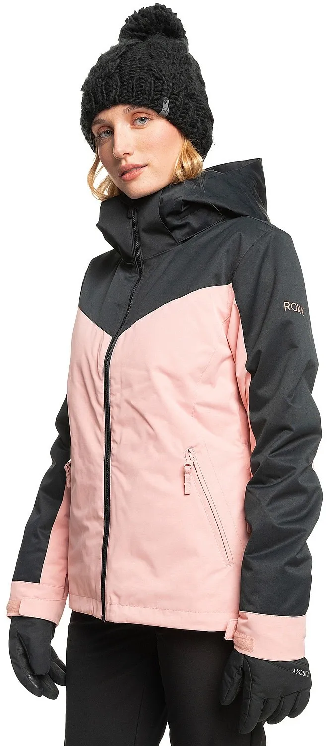 jacket Roxy Free Jet Block - MGD0/Mellow Rose - women´s