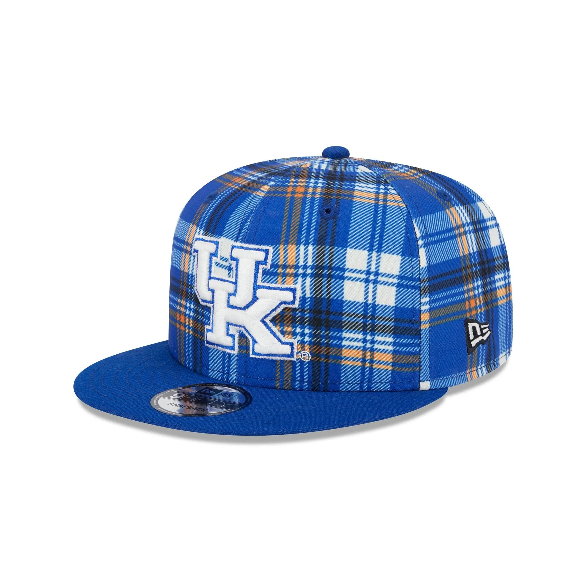 Kentucky Wildcats Plaid 9FIFTY Snapback Hat